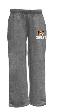 TRT Classic Tiger Logo with Cowley Open Bottom Grey Pant